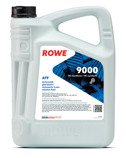 HIGHTEC ATF 9000 Getriebeöl Rowe_Artikelbild_diehalle3.0_dershop3.0_5Liter HIGHTEC ATF 9000 Getriebeöl Rowe_Artikelbild_diehalle3.0_dershop3.0_5Liter